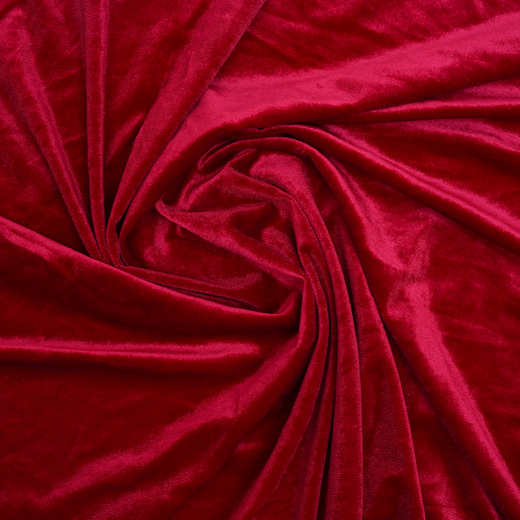 N26- red velvet fabric by Babeeni.com | N26- red velvet fabric