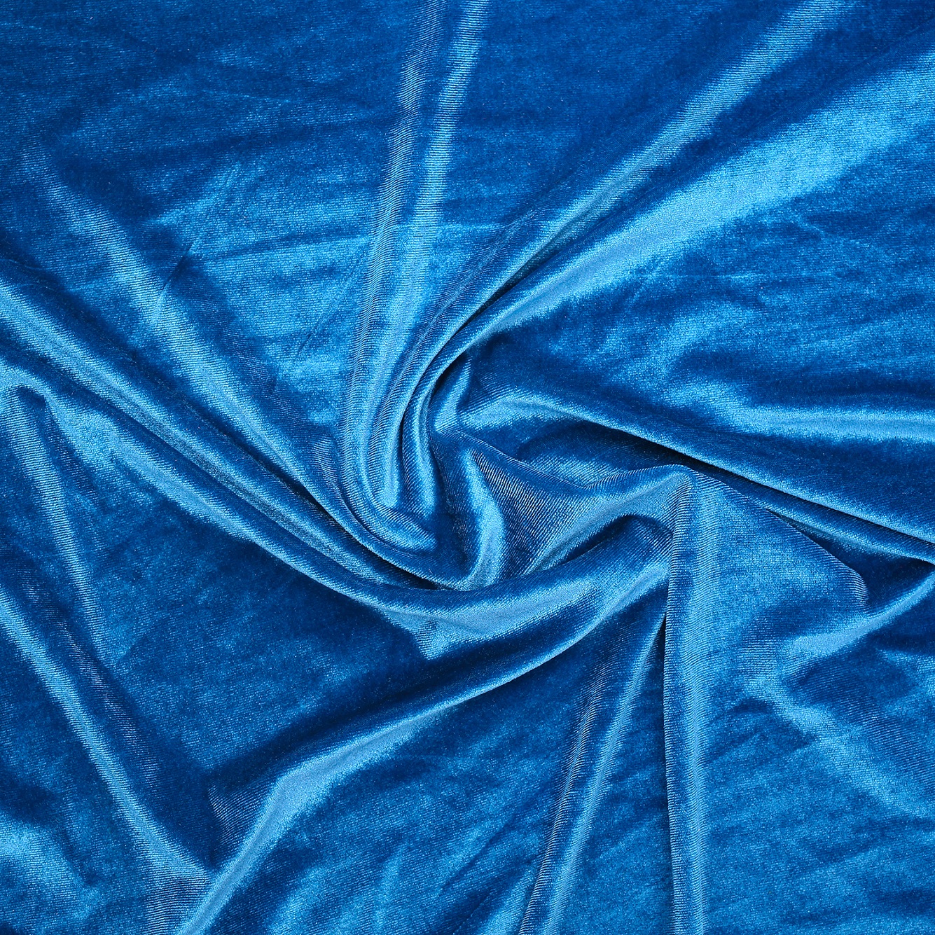N30- royal blue velvet fabric