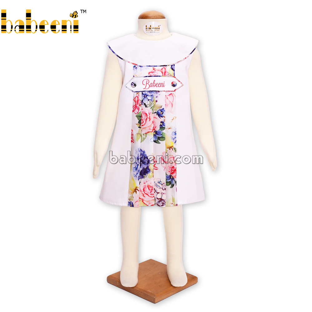 Rose hydrangea girl dress- DR 2891