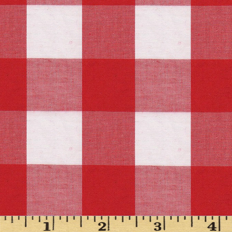 B47 - Red large check