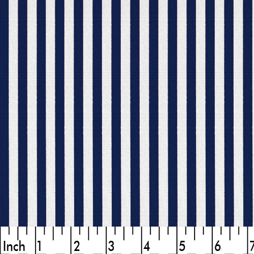 C15.0 - Navy printed stripe printing 4.0 woven fabric