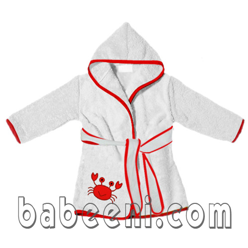 Cute crab bathrobe for kids -  SW 091