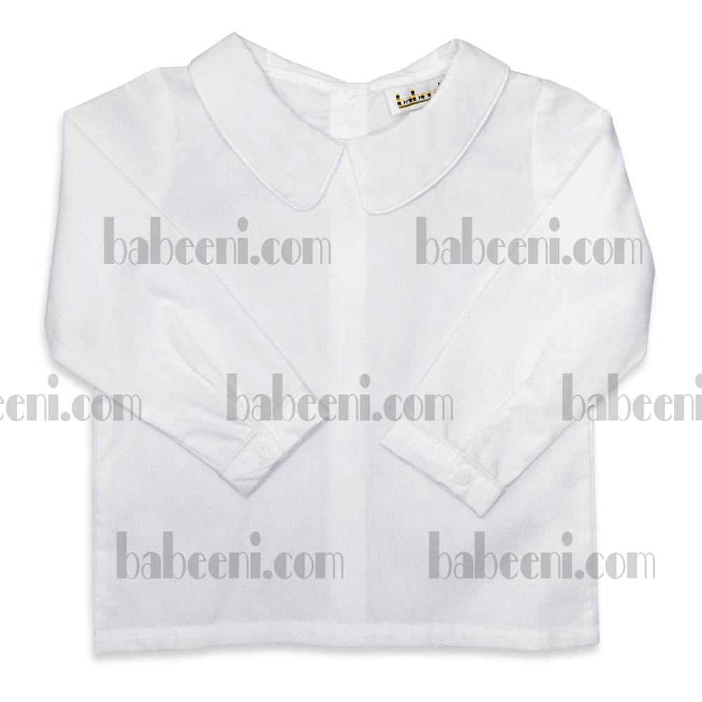 White shirt for baby boy - TS 024