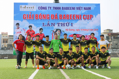 BABEENI HELD FOOTBALL LEAGUE IN THE FIRST TIME IN HAI DUONG PROVINCE