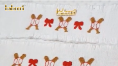 Tips to embroider patterns on smocked fabric