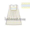 sweet-plaid-geometric-smocked-dress-for-little-girl-dr-2591