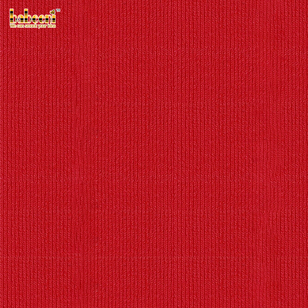 CD01 - Red plain thin cardigan fabric