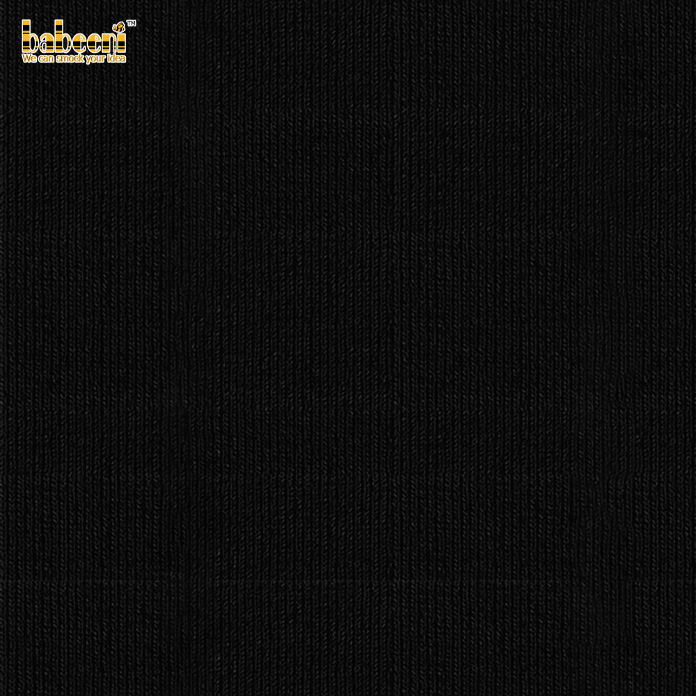 CD03-Black plain thin cardigan  fabric