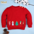 christmas-patterns-applique-cardigan-for-babies---st-092