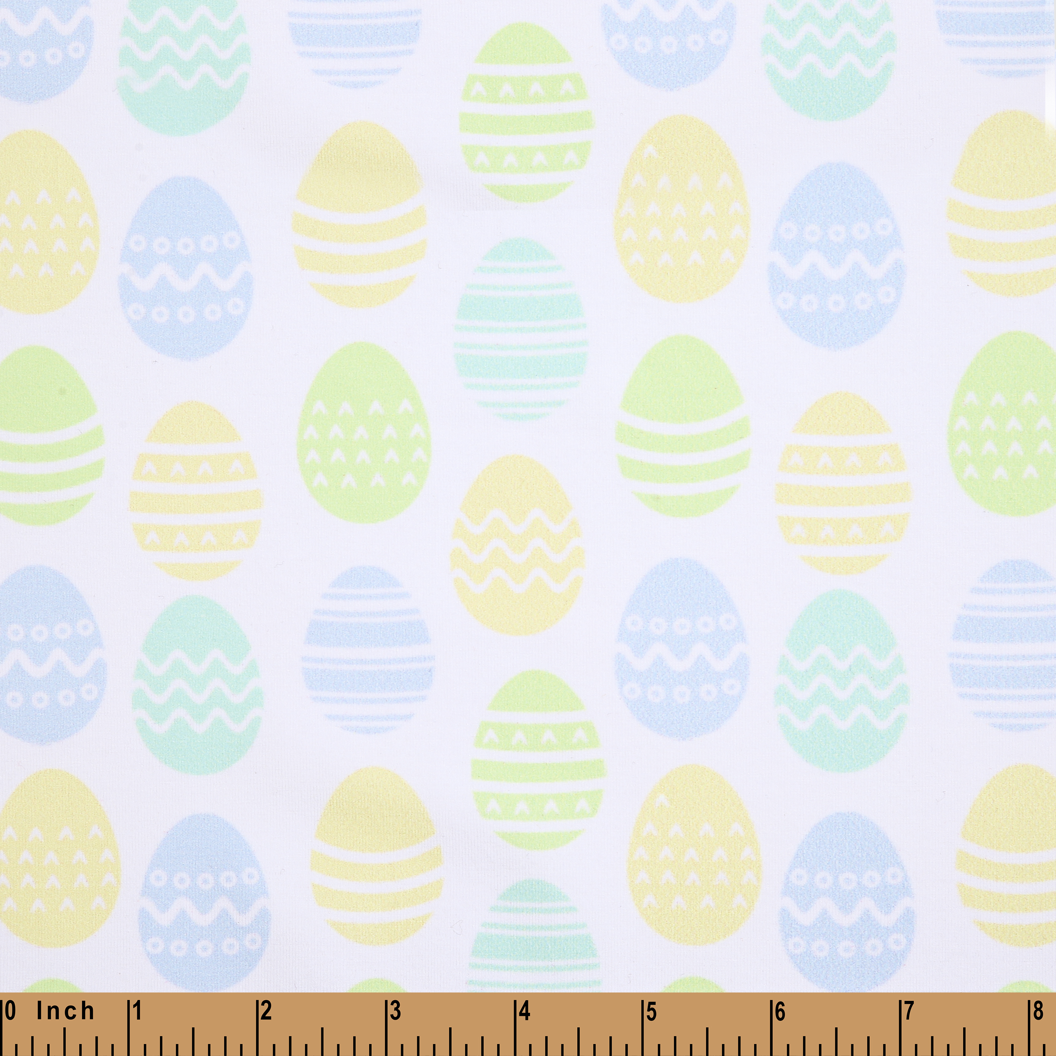 CD32- Easters eggs thin cardigan printing 4.0 fabric