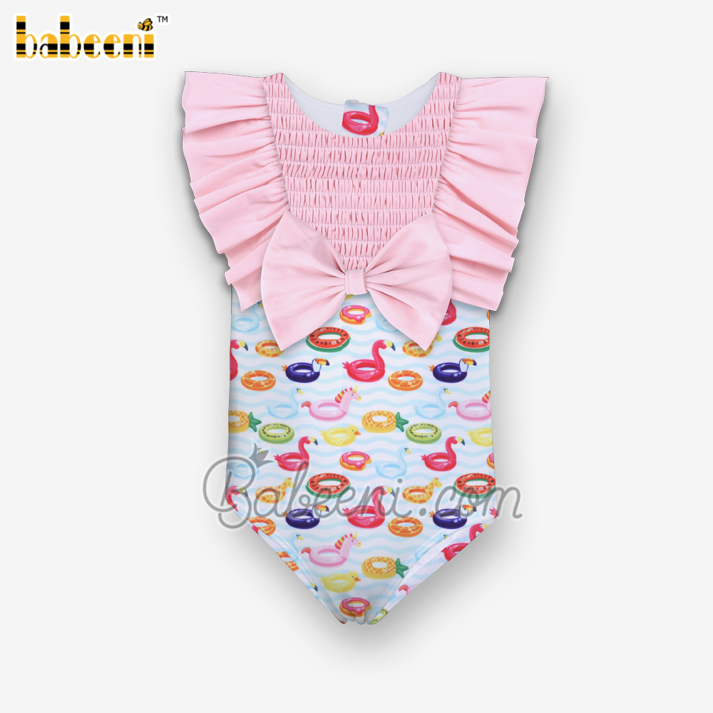 Cute animal buoy swimsuit for baby girls - SW 607