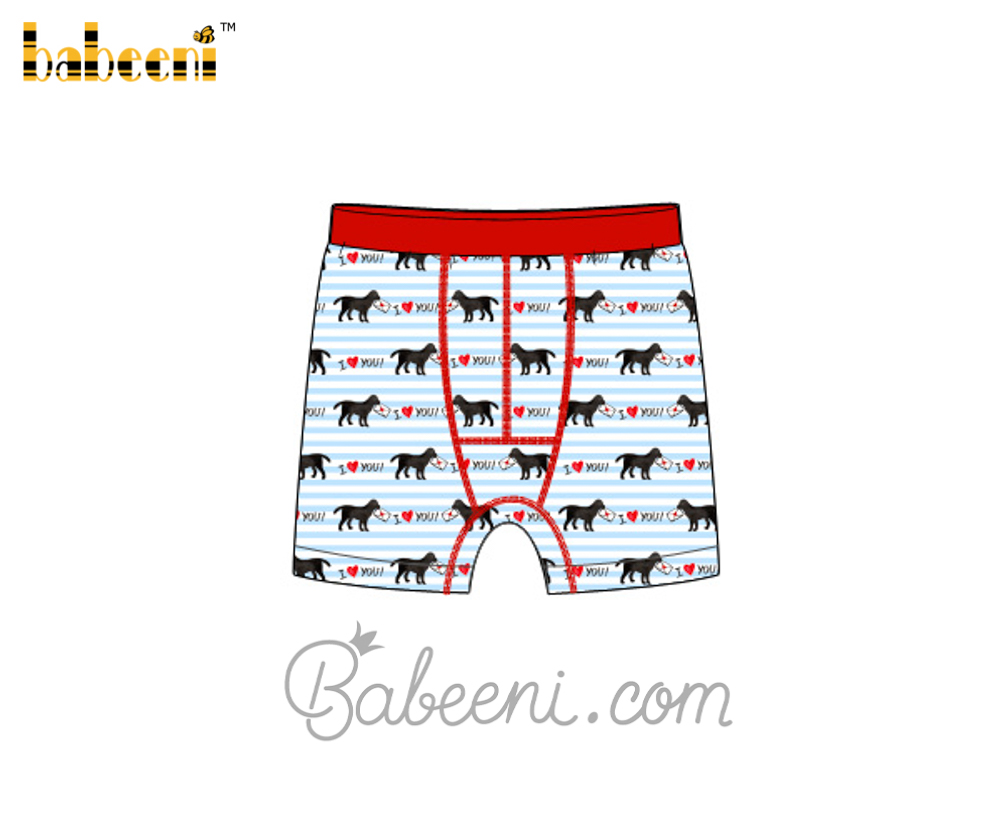 Labrador printed boy underwear - UB 05