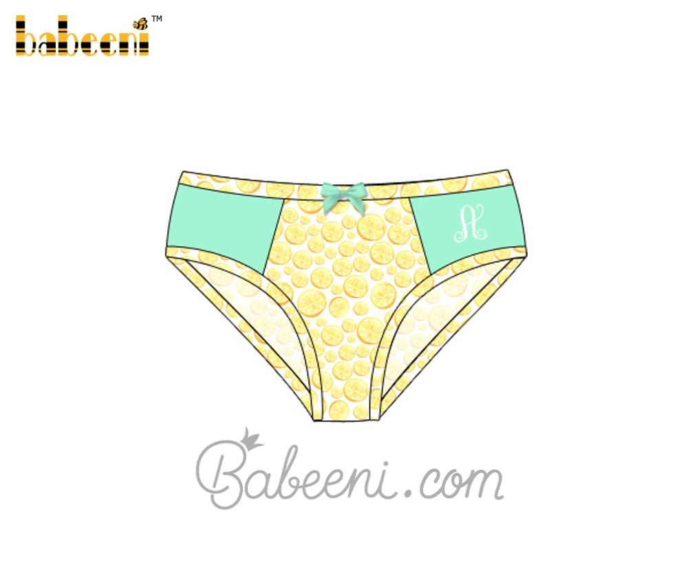 Lemon Slice printed women underwear - UW 04
