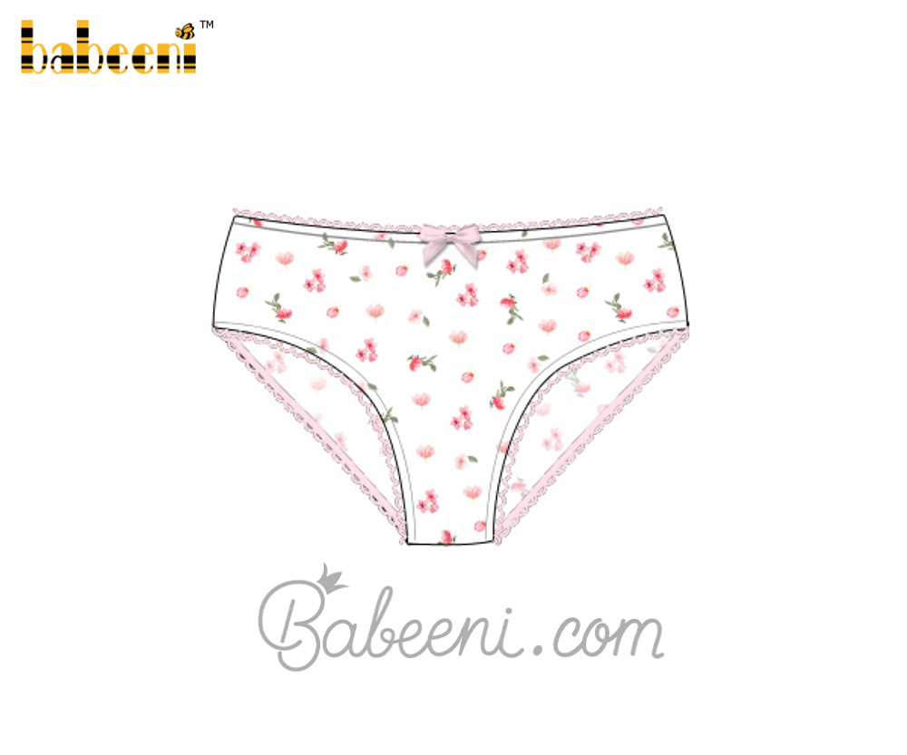 Cherry Blossom printed women underwear - UW 10