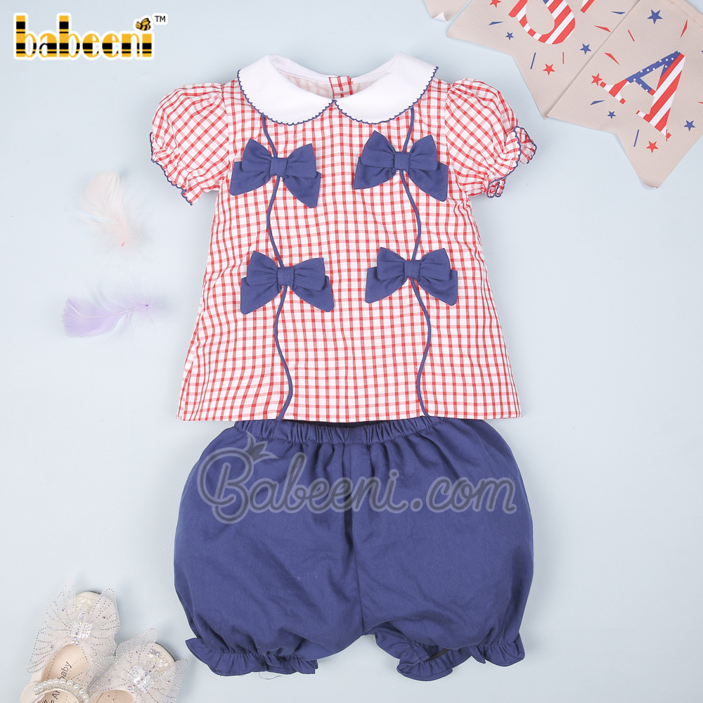 Fancy bow baby girl set – DR 3432