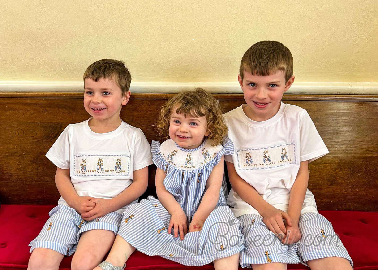 Smocked Easter clothing