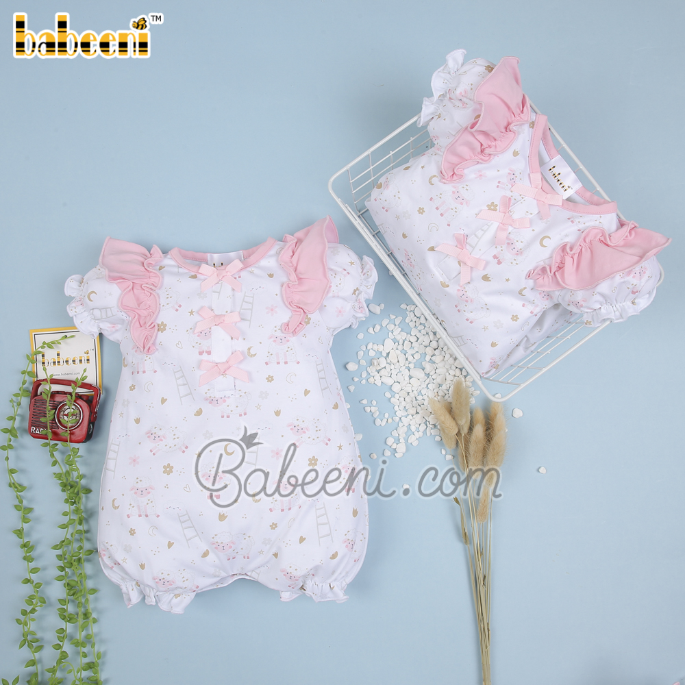 Sheep printed bubble for newborn – GS 27