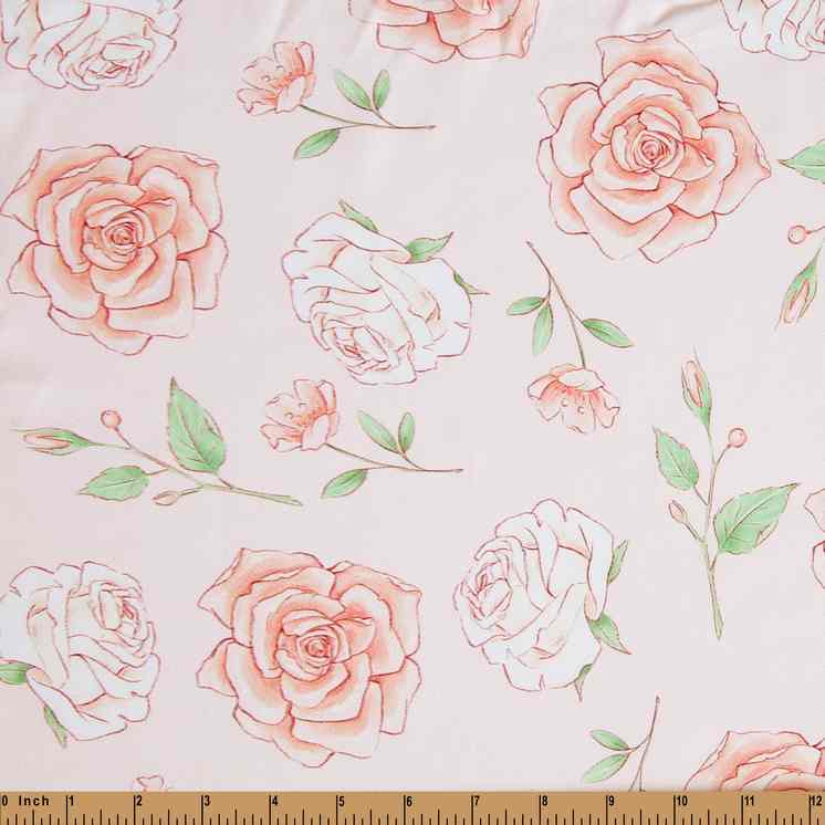 V2- Pink floral viscose fabric printed 4.0 (2)