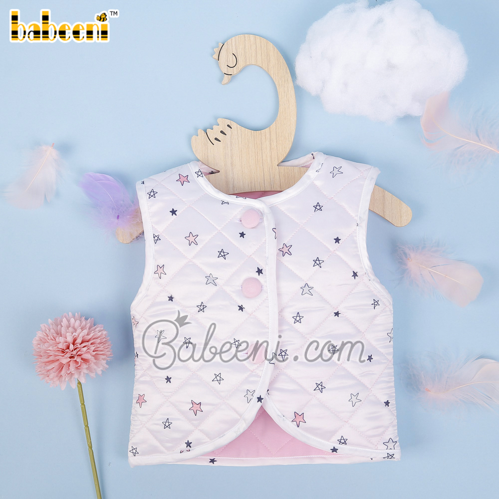 Star printed children coat for little babies – QC 90