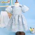 mint-jacquard-baby-dress-with-bows-on-shoulder---dr-3252a