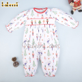 christmas-pattern-hand-smocked-baby-long-bubble---dr-3506