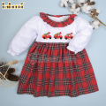 car-carrying-christmas-hand-embroidery-dress---dr-3507