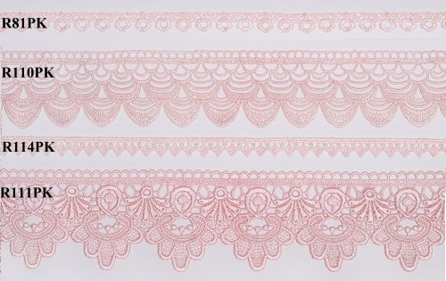 Pink Poly lace
