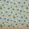 f201--green-and-baby-blue-floral