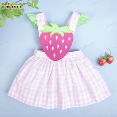 strawberry-applique-baby-dress-for-girl---dr3538