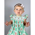 geometric-smocked-dress-in-green-and-red-embroidery-flower-for-girl