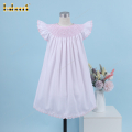honeycomb-smocking-dress-in-pink-with-dot-around-neck-for-girl---dr3574