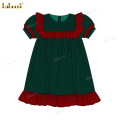 honeycomb-smocked-dress-green-and-red-accent-for-girl---dr3722
