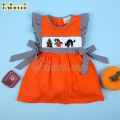 halloween-pattern-hand-smocked-orange-dress---dr3753