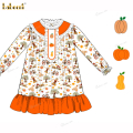 girl-dress-hand-embroidered-three-pumpkins---dr4018