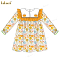 girl-dress-little-orange-pumpkin-embroidered---dr4026