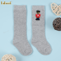 kid-sock-in-grey-nut-cracker-embroidered---hs37