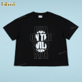 girl-t-shirt-in-black-run-on-the-wildside---dr4058