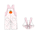 girl-pink-shortall-with-pumpkin-embroidered---dr4021