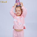 adorable-girl-set-with-white-bows-on-the-body-pink-2-yarn-fabric---dr4085